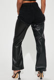 Petite Just In Time Faux Leather Pants 30