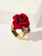 Flower Decor Cut Ring 1pc