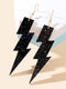 Lightning Decor Drop Earrings