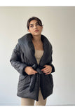 New Season Belted Puffer Coat MY111