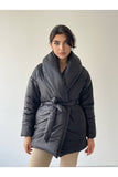 New Season Belted Puffer Coat MY111