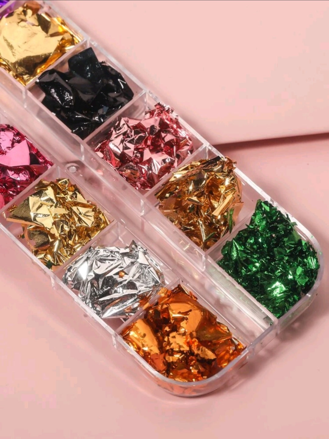 1box Mix Color Foil Nail Art Decoration