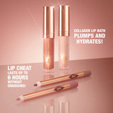 Mini Glossy Lip Gloss + Lip Liner Set