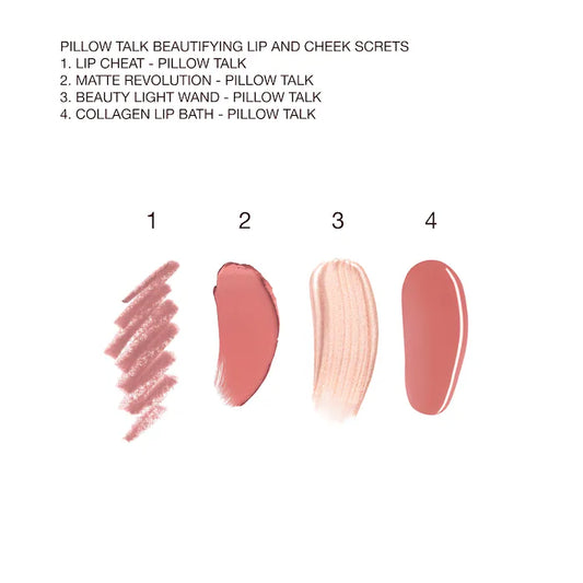 Pillow Talk Beautifying Lip & Cheek Secrets Set