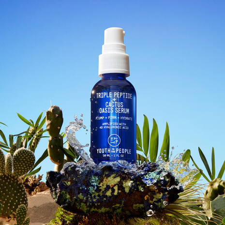 Triple Peptide + Cactus Hydrating + Firming Oasis Serum